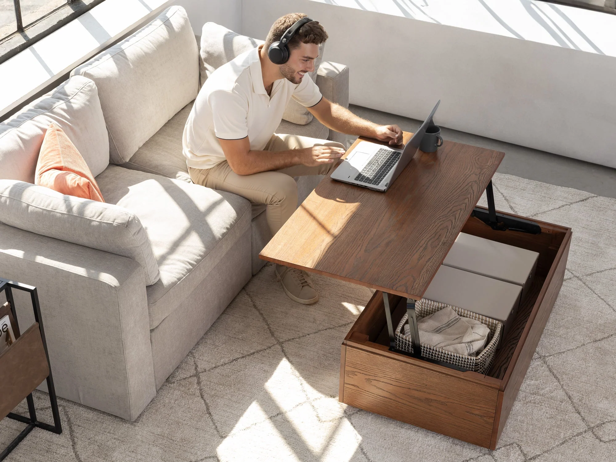 Transformer Coffee Table 4.0 - Panel Storage - FREE - Image 18